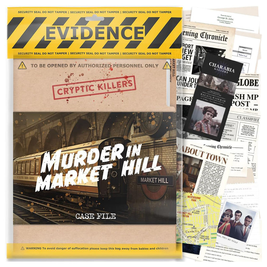 Cryptic Killers: Murder in Market Hill Case File Game