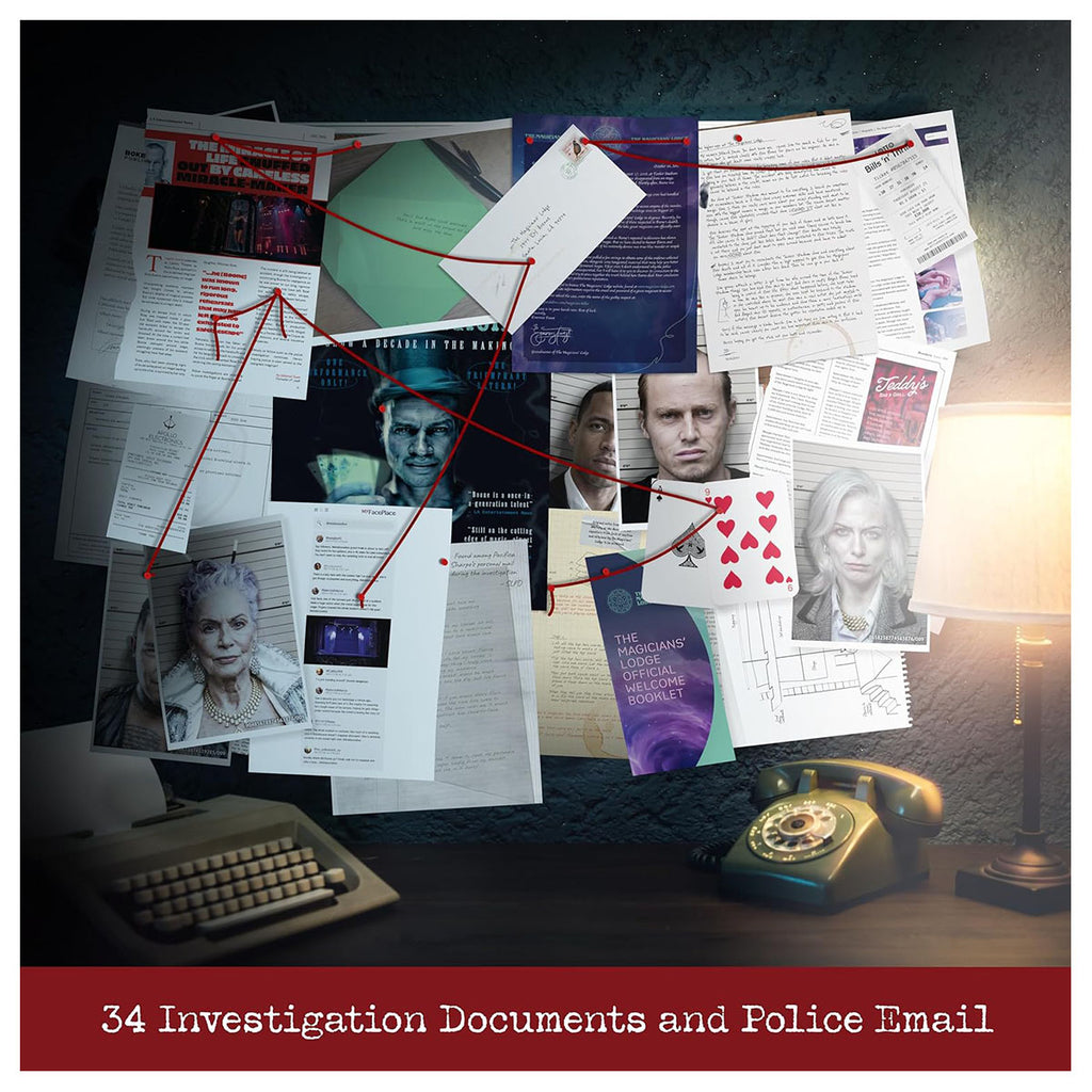 Cryptic Killers: Murder of a Magician Case File Game