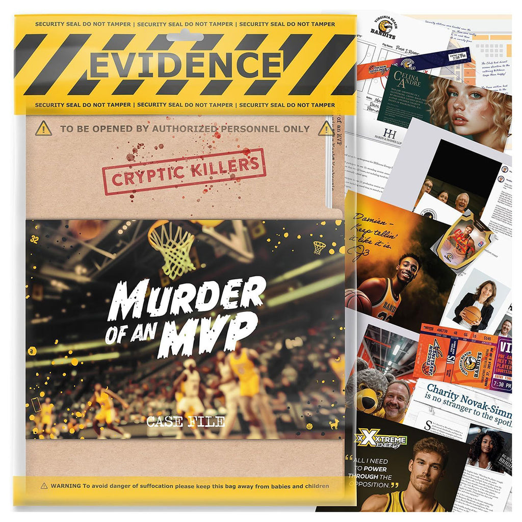 Cryptic Killers: Murder of an MVP Case File Game