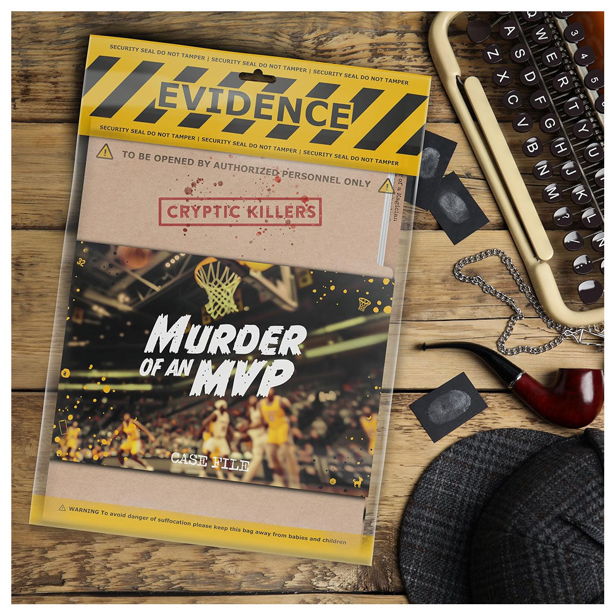 Cryptic Killers: Murder of an MVP Case File Game