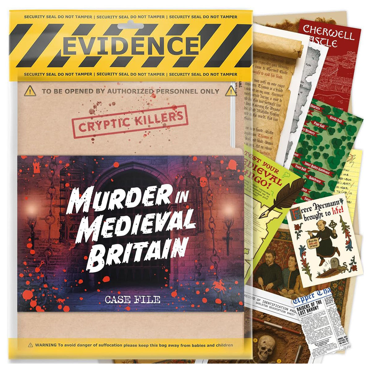 Cryptic Killers: Murder in Medieval Britain Case File Game