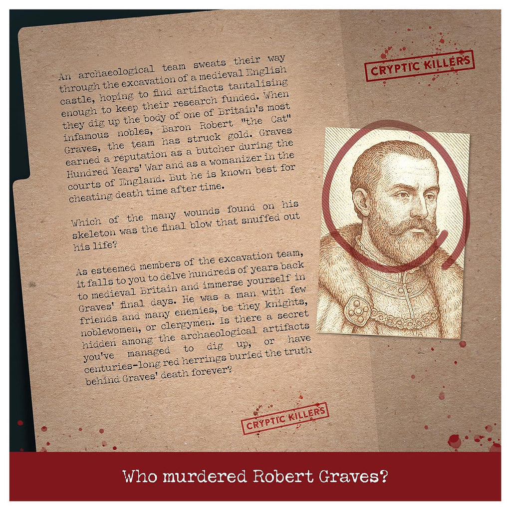 Cryptic Killers: Murder in Medieval Britain Case File Game