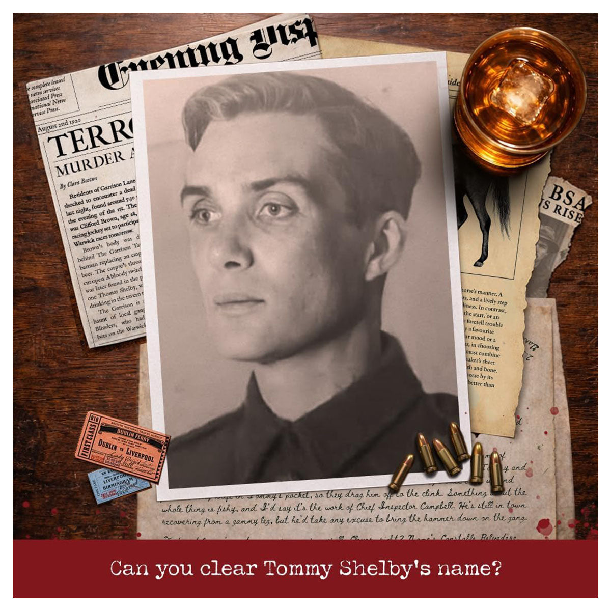 Cryptic Killers: Peaky Blinders Case File Game
