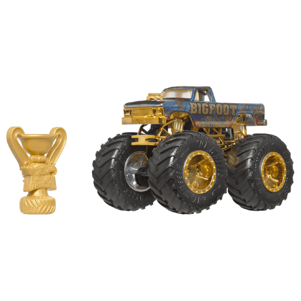 Hot Wheels Monster Trucks Trophy Champions Bigfoot Vehicle