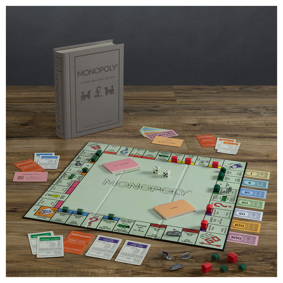 Monopoly Vintage Bookshelf UK Edition