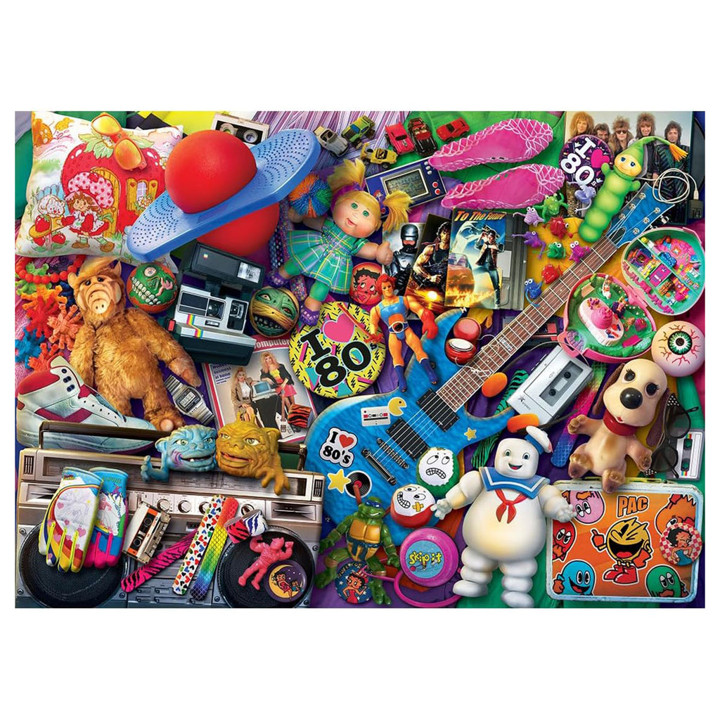 Gibsons We Love the 80's 1000 Piece Jigsaw Puzzle