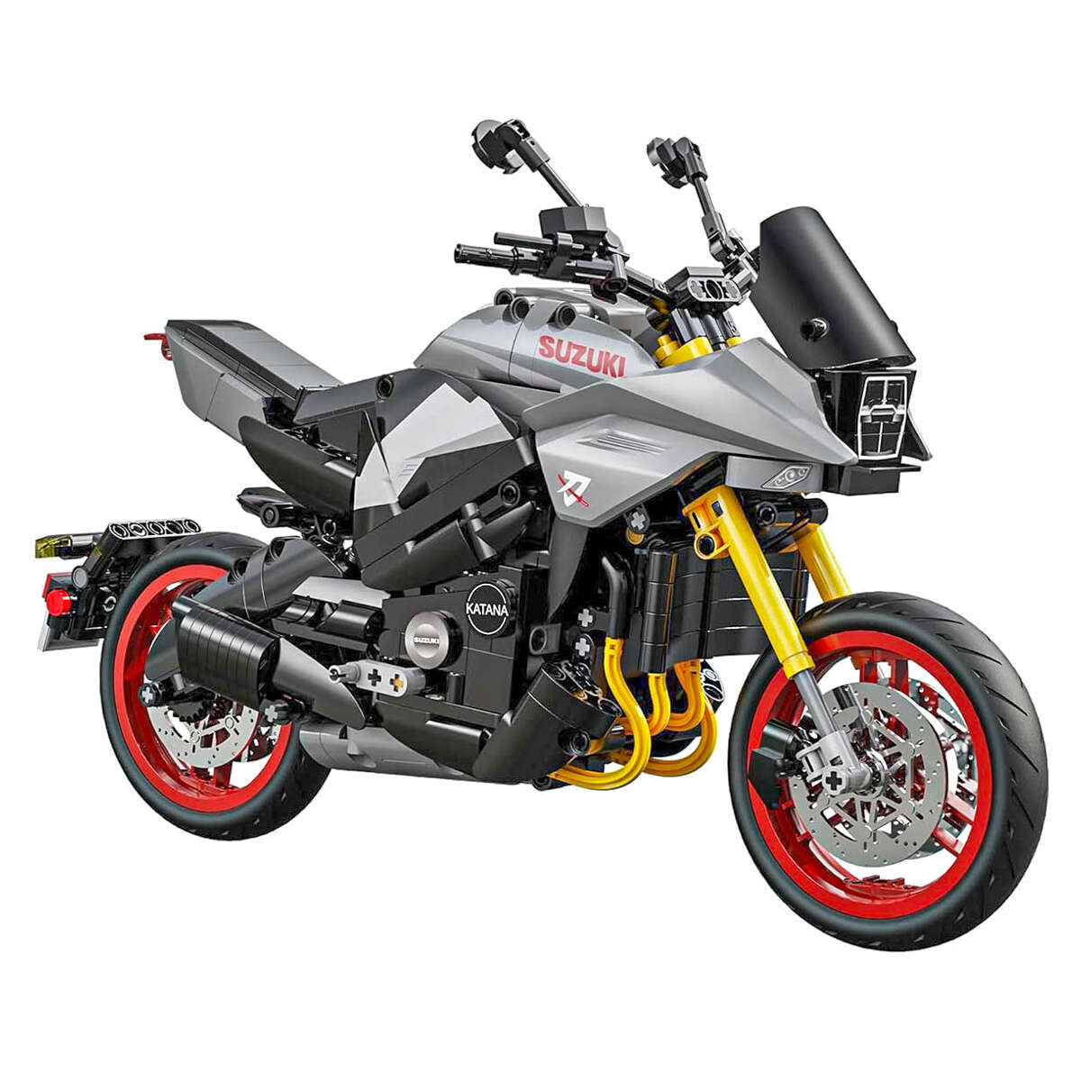 CaDA Suzuki Katana Motorcycle 1104 Piece Building Set
