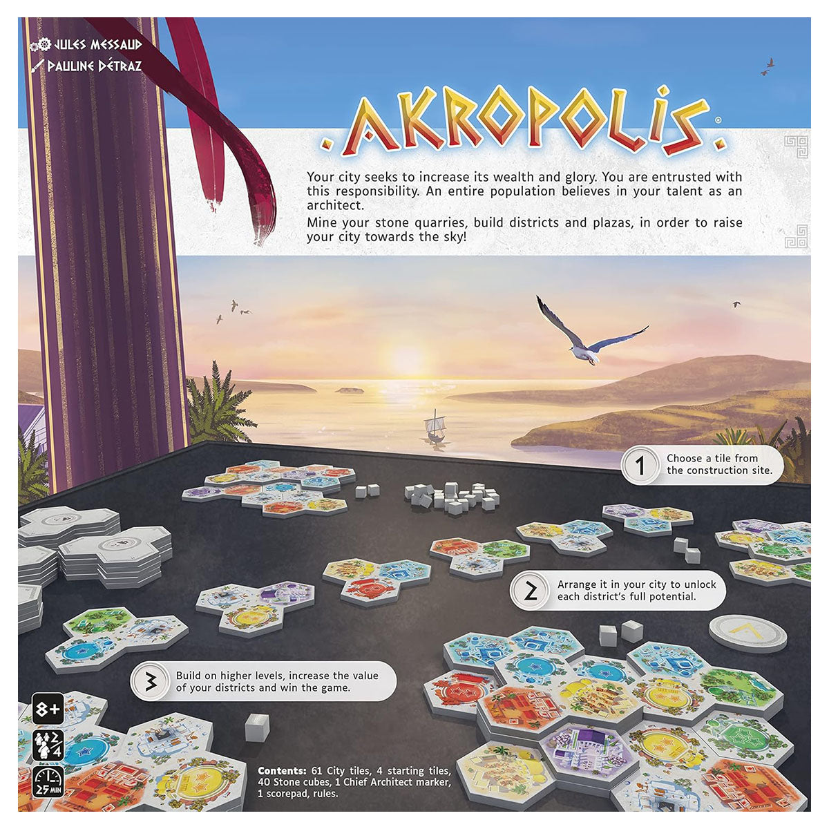 Akropolis Family Board Game