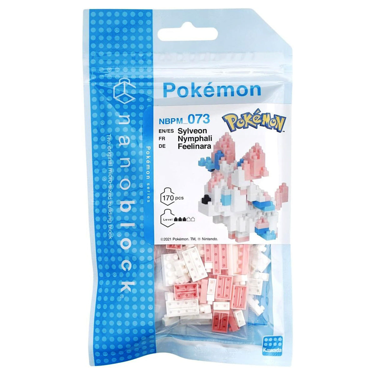 Nanoblock PokÃ©mon: Sylveon Micro-Sized Building Set