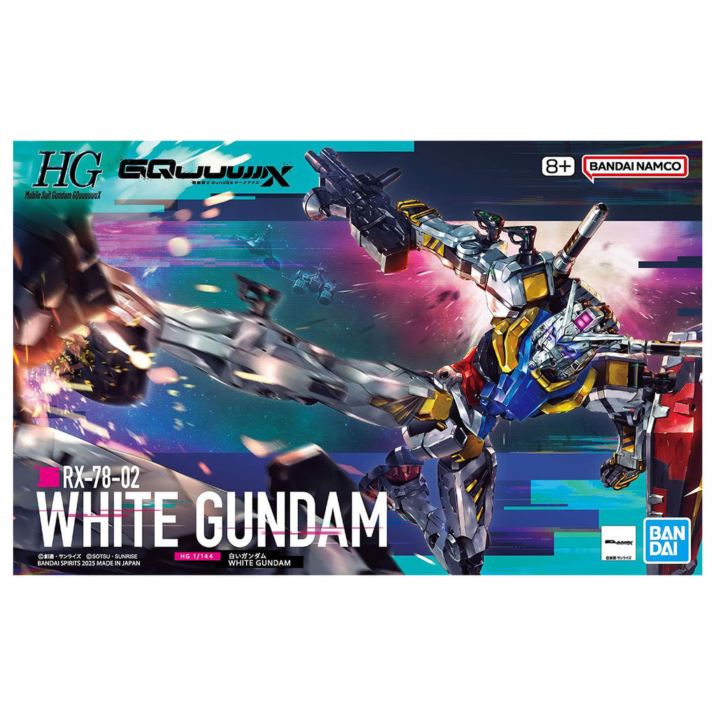 Bandai Spirits White Gundam Model Kit RX-78-02