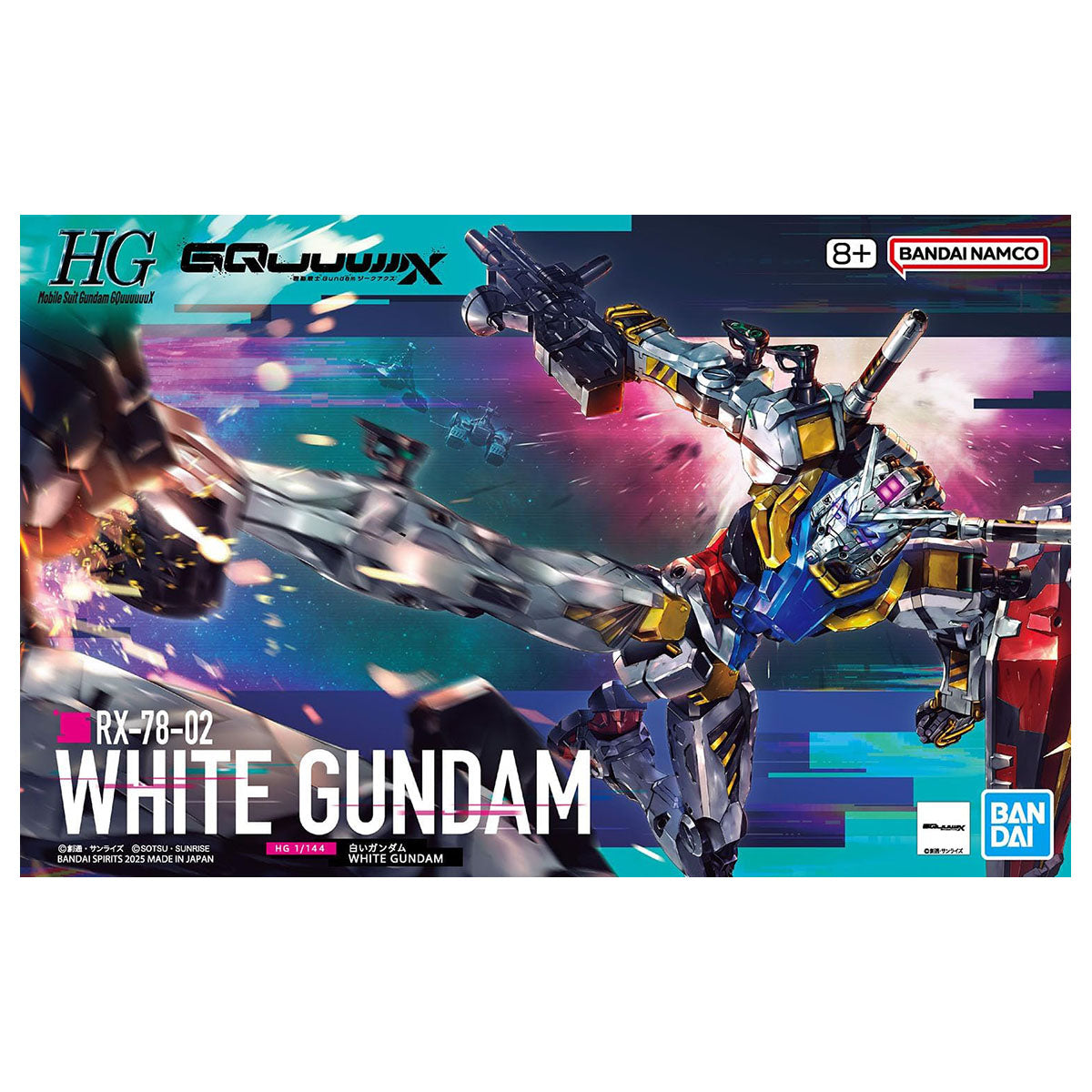 Bandai Spirits White Gundam Model Kit RX-78-02