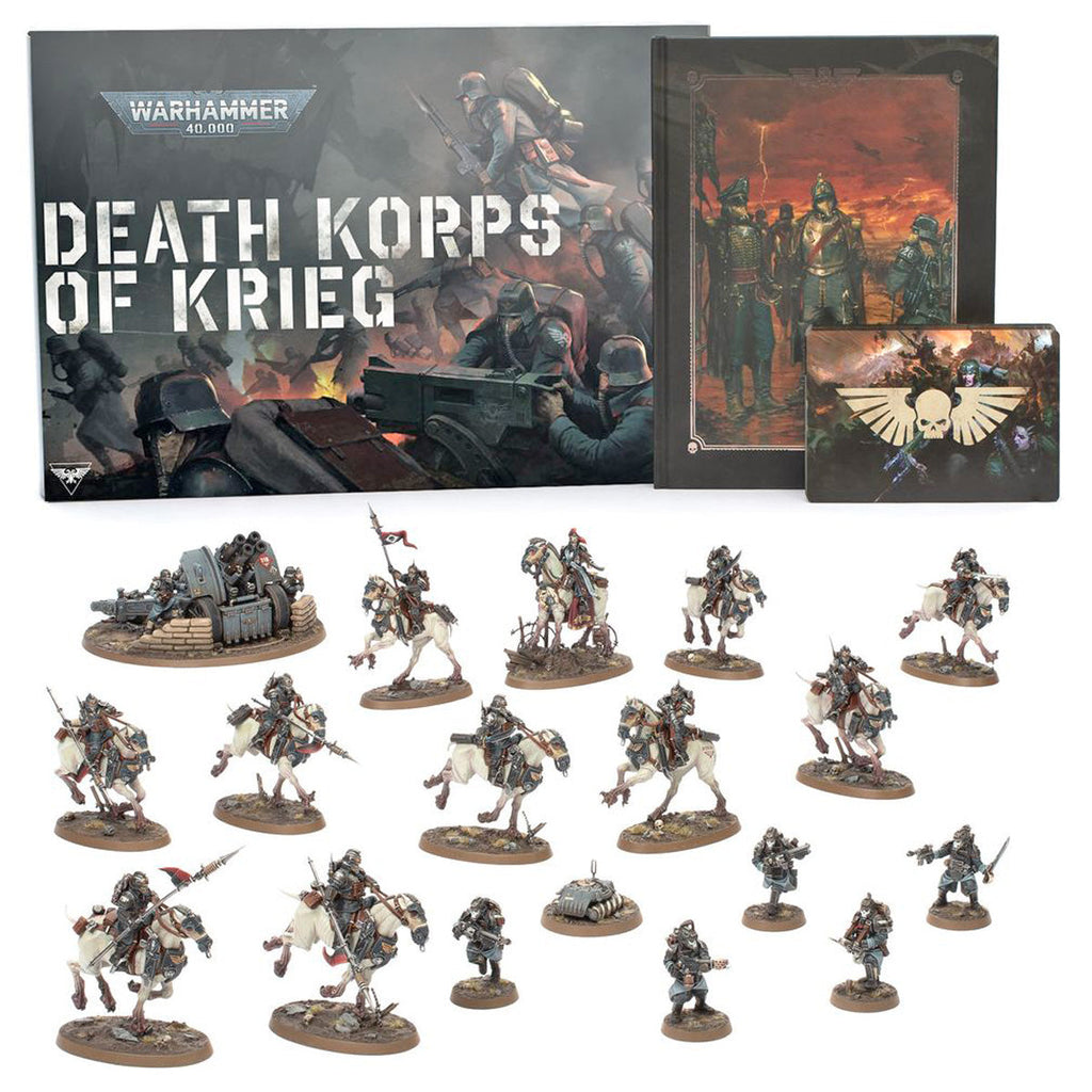 Warhammer 40,000: Death Korps of Krieg Astra Militarum Army Miniatures Set