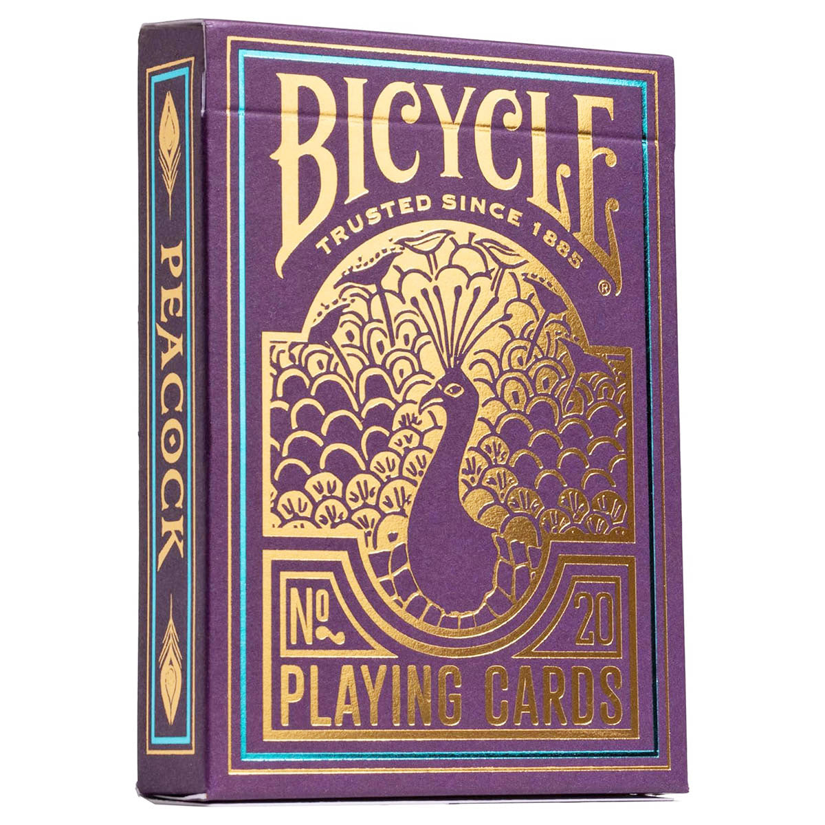 Bicycle Purple Peacock Playing Cards