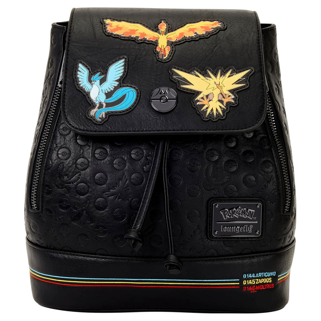 Loungefly Pokémon Legendary Birds Mini Backpack