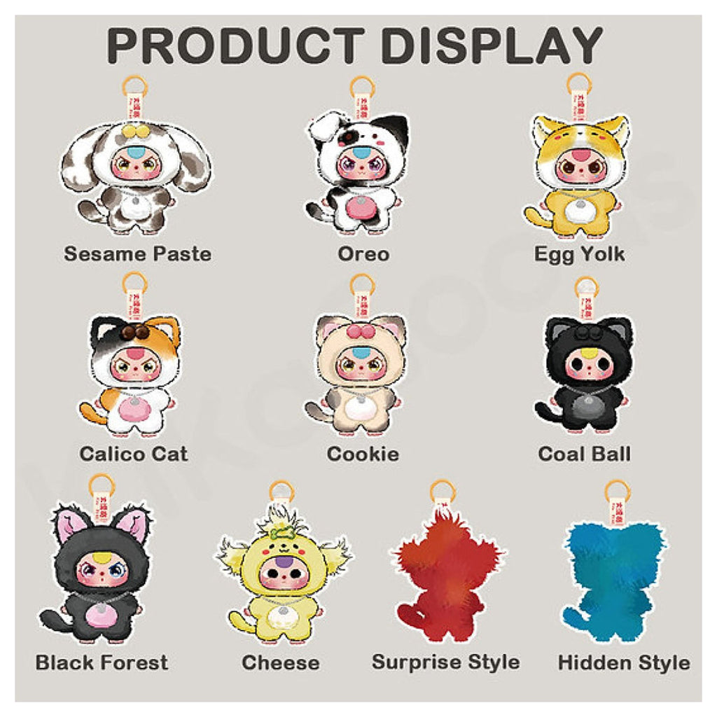 Baby Three: Cats and Dogs Plush (styles vary)