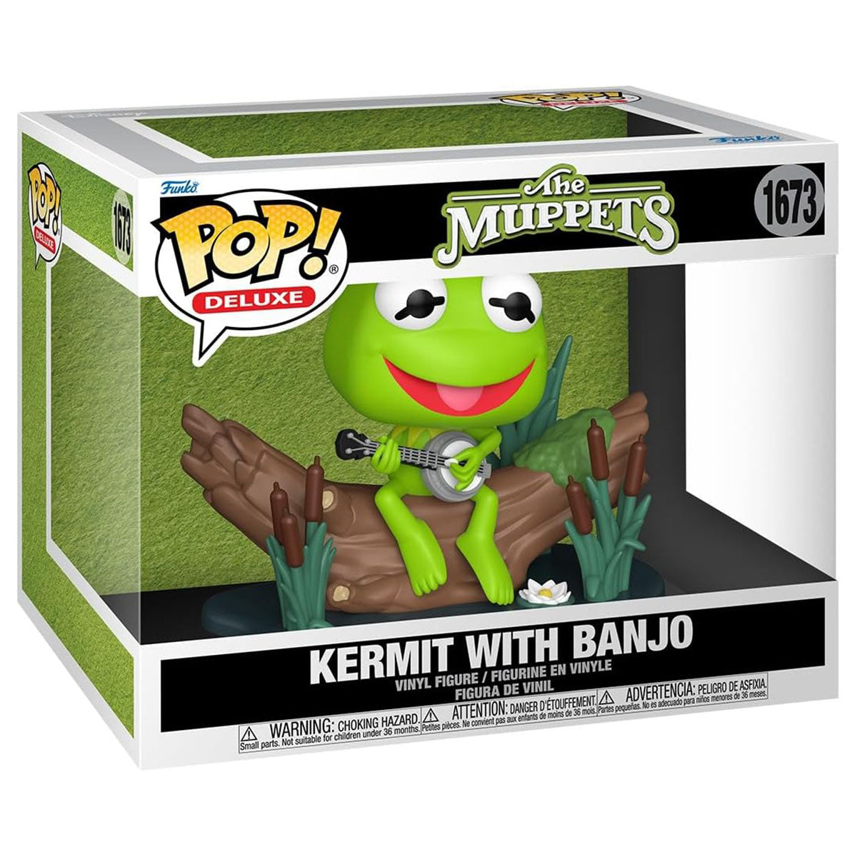 Funko Pop! Deluxe: The Muppets: Kermit with Banjo Vinyl Figure #1673