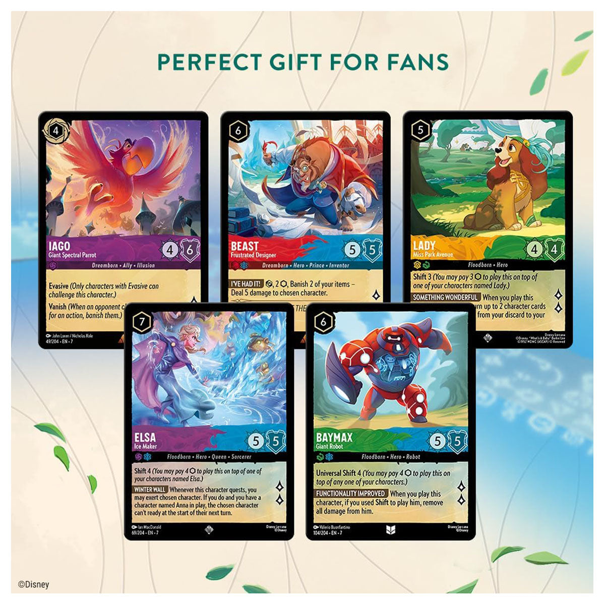 Disney Lorcana: Archazia's Island Trading Card Game Booster Box (24 Packs)