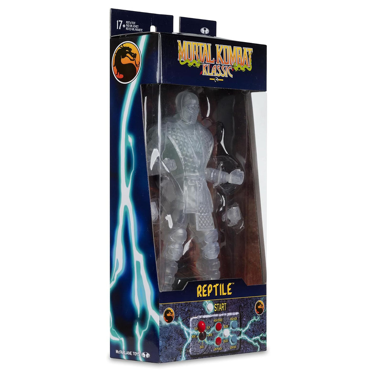 Mortal Kombat Klassic Wave 5 Reptile Invisible 7-Inch Scale Action Figure