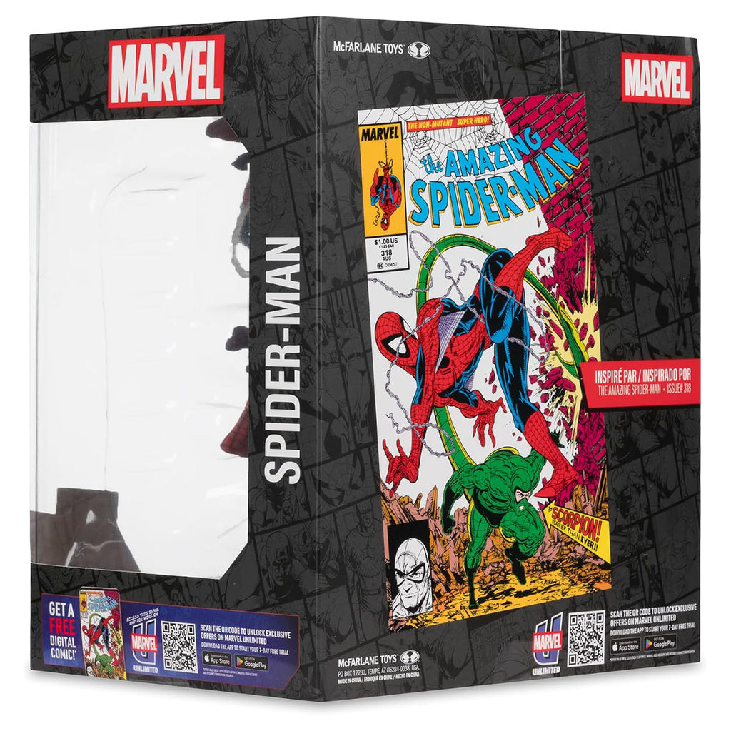 McFarlane Marvel Spider-Man Action Figure (The Amazing Spider-Man #318)