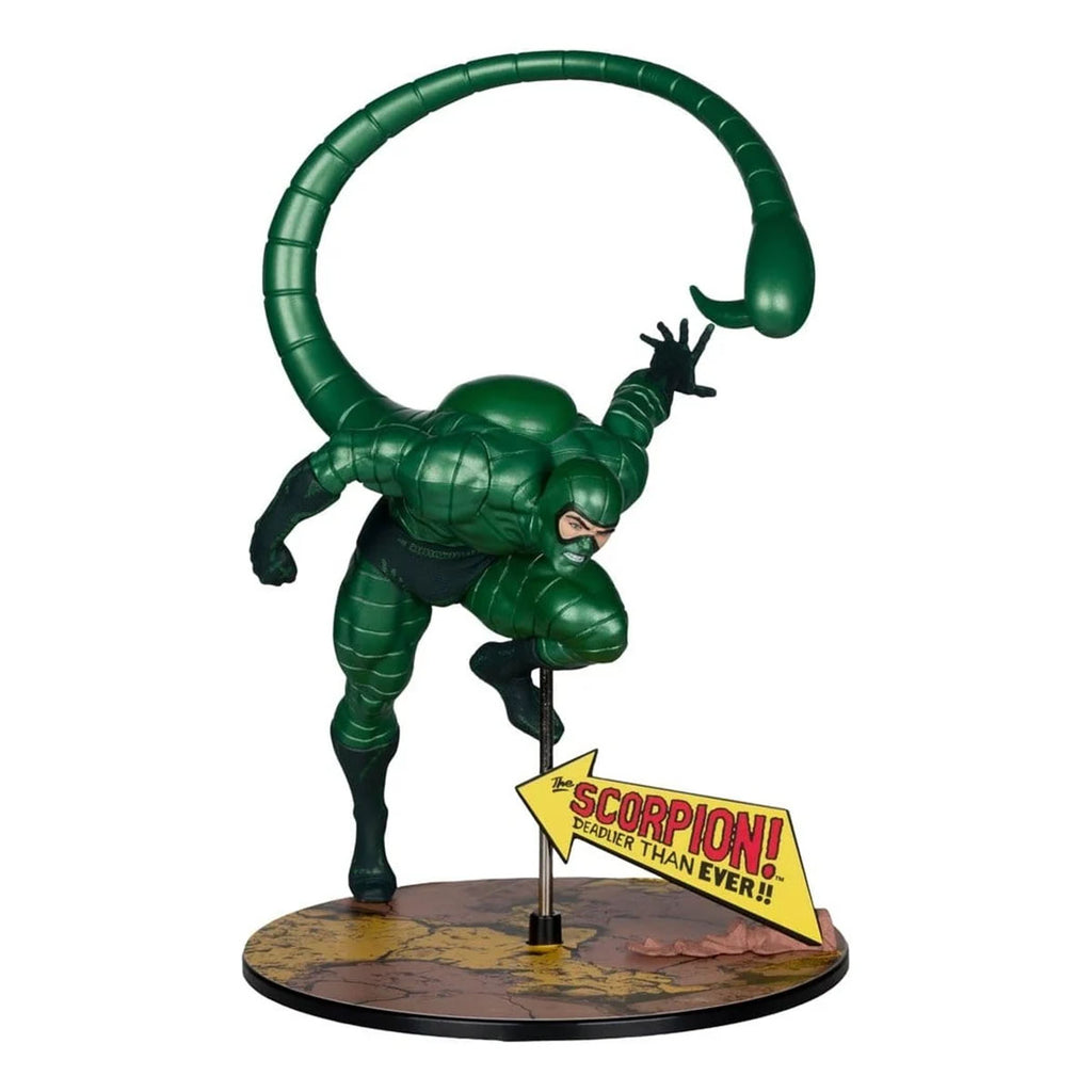 McFarlane Gold Label Collection Marvel Scorpion Metallic Action Figure (The Amazing Spider-Man #318)