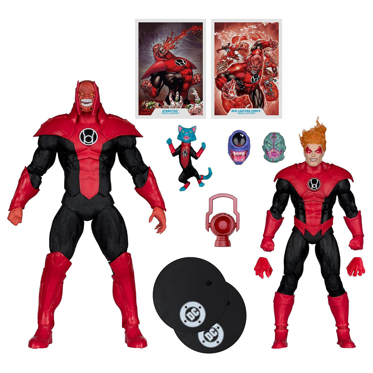 McFarlane DC Multiverse Atrocitus & Red Lantern Corps Figure Set