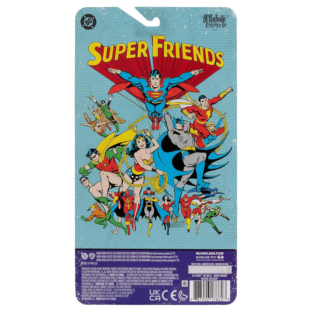McFarlane DC Super Friends: Black Vulcan 6" Action Figure