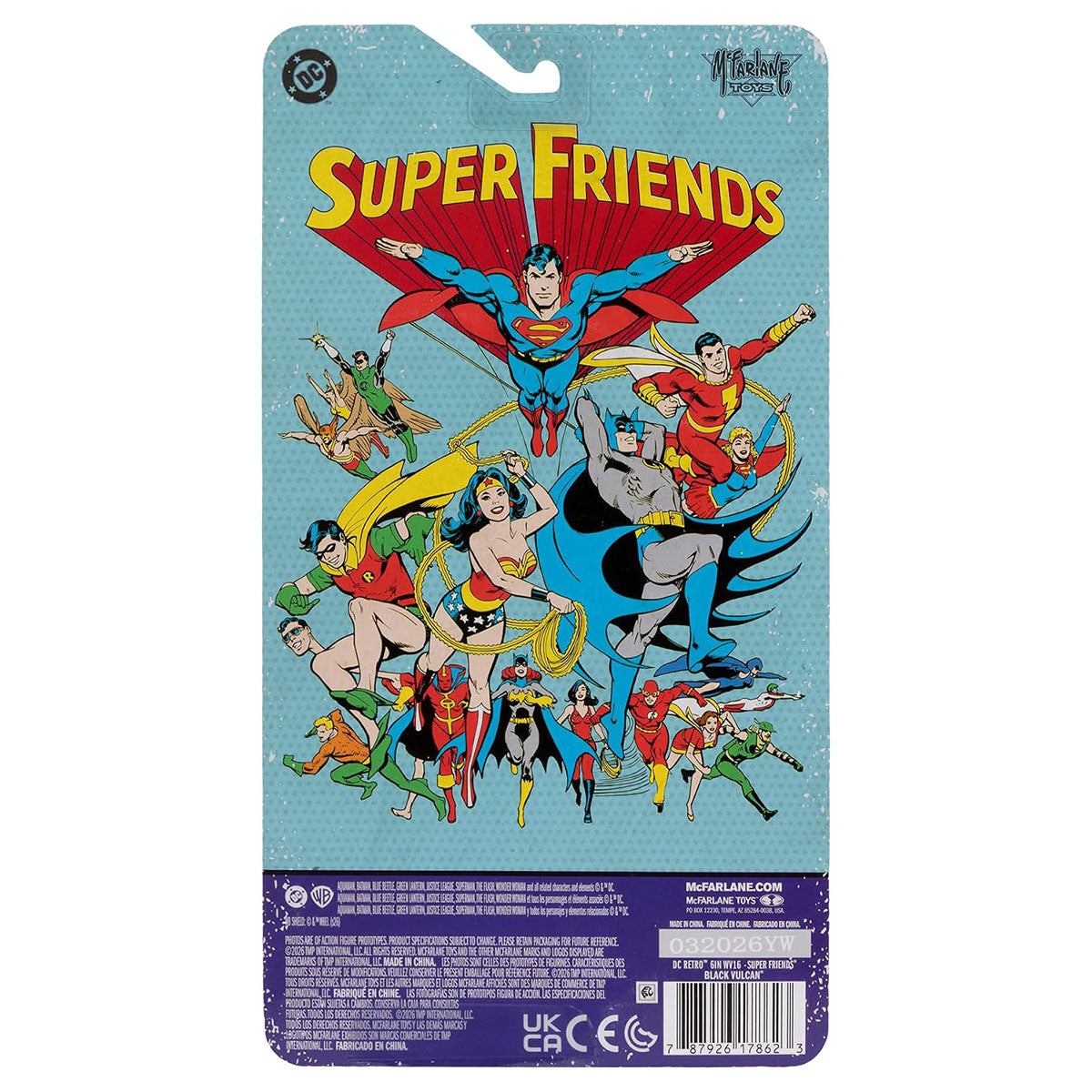 McFarlane DC Super Friends: Black Vulcan 6" Action Figure