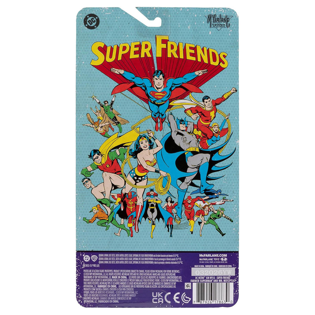 McFarlane DC Super Friends: Farmer Superman & Mr Mxyzptlk Action Figures