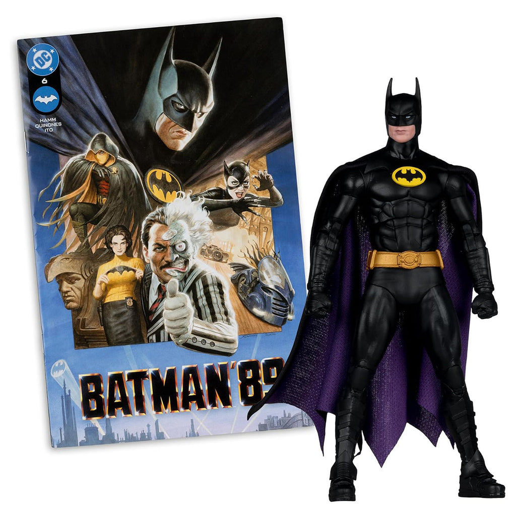 McFarlane DC Direct Batman (Batman '89) with Comic 7" Action Figure