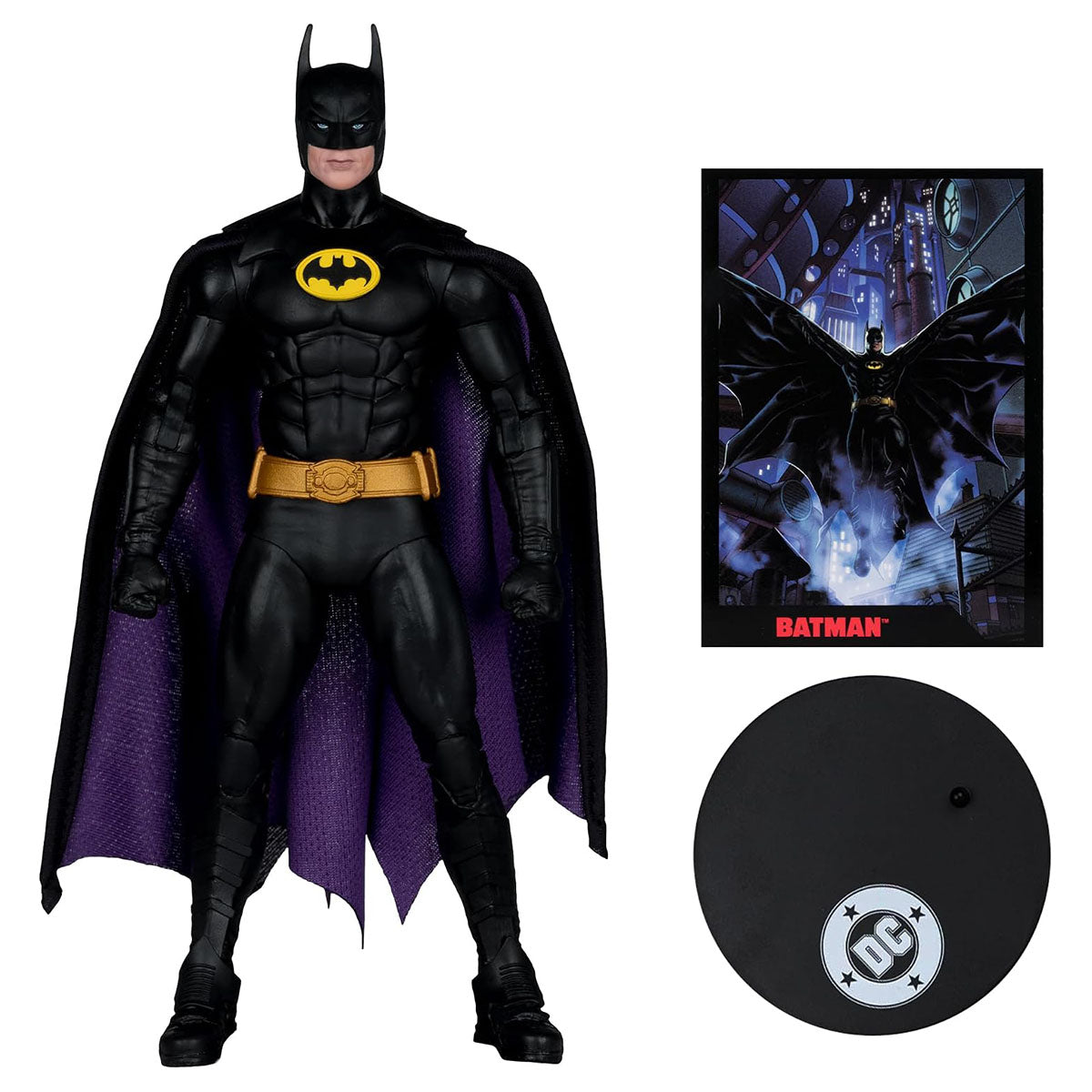 McFarlane DC Direct Batman (Batman '89) with Comic 7" Action Figure