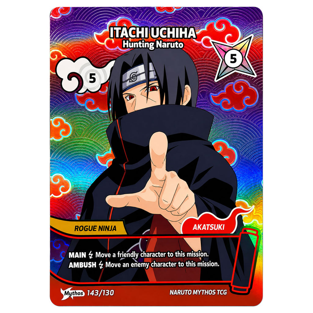Naruto Trading Card Game: Konoha Shido 2nd Edition Itachi Starter Pack