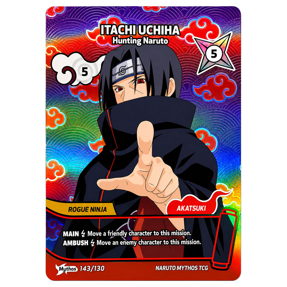 Naruto Trading Card Game: Konoha Shido 2nd Edition Itachi Starter Pack