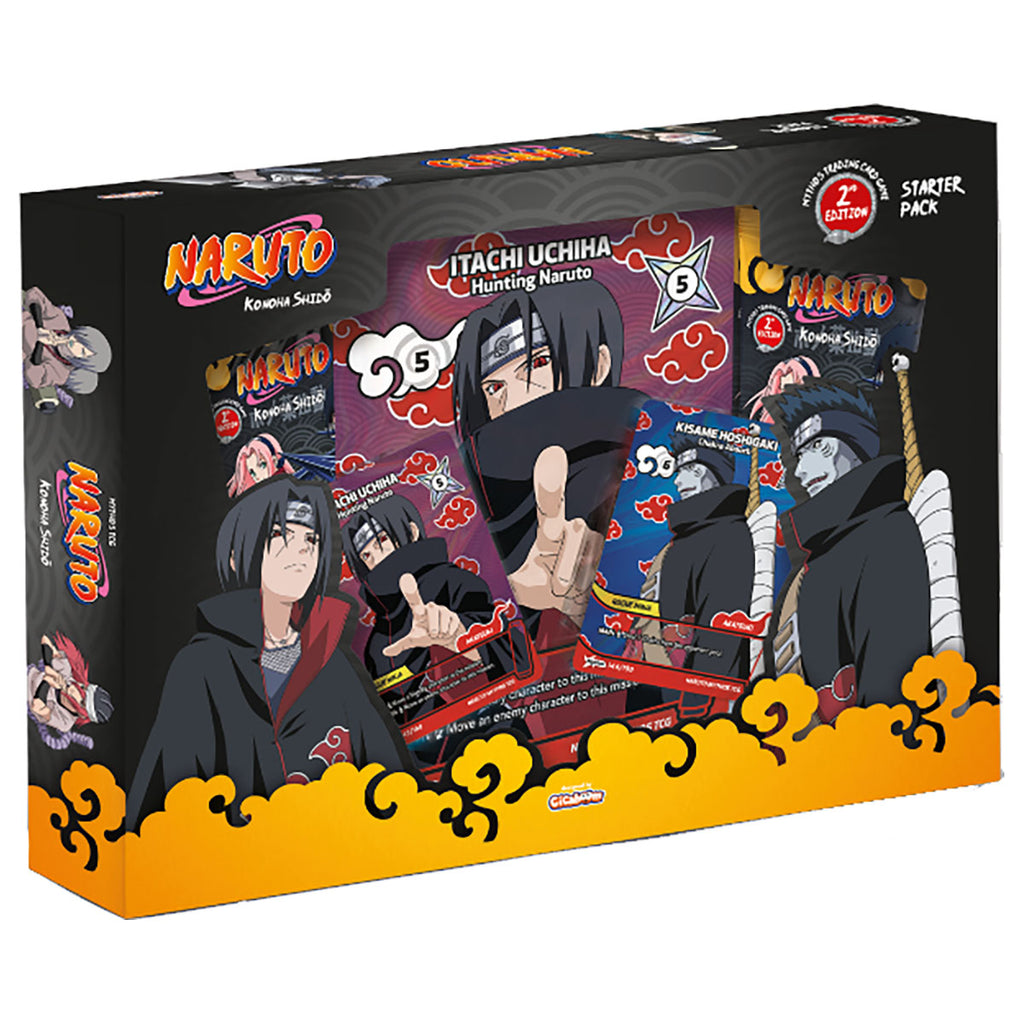 Naruto Trading Card Game: Konoha Shido 2nd Edition Itachi Starter Pack
