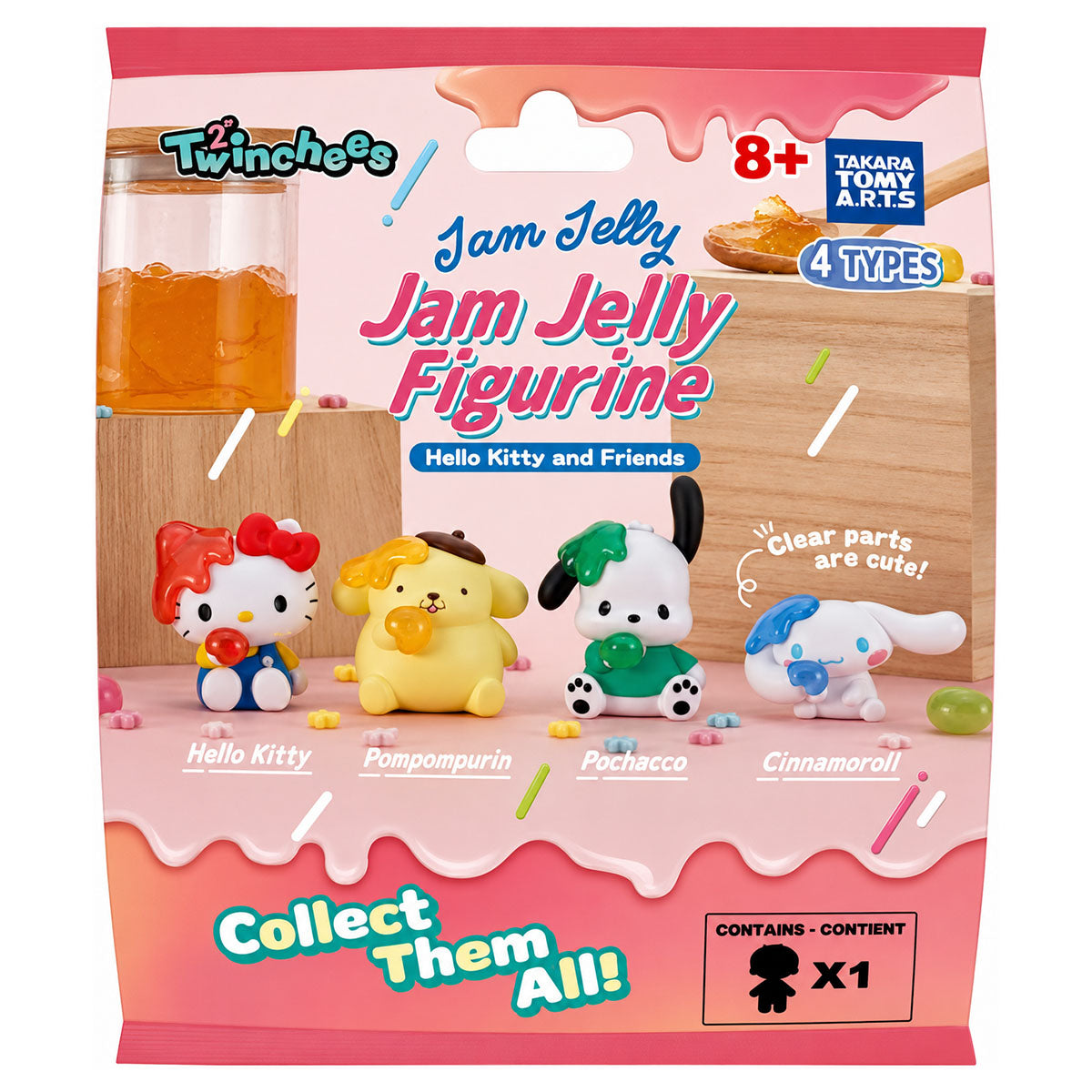 Twinchees Hello Kitty and Friends Jam Jelly Figurine (styles vary)
