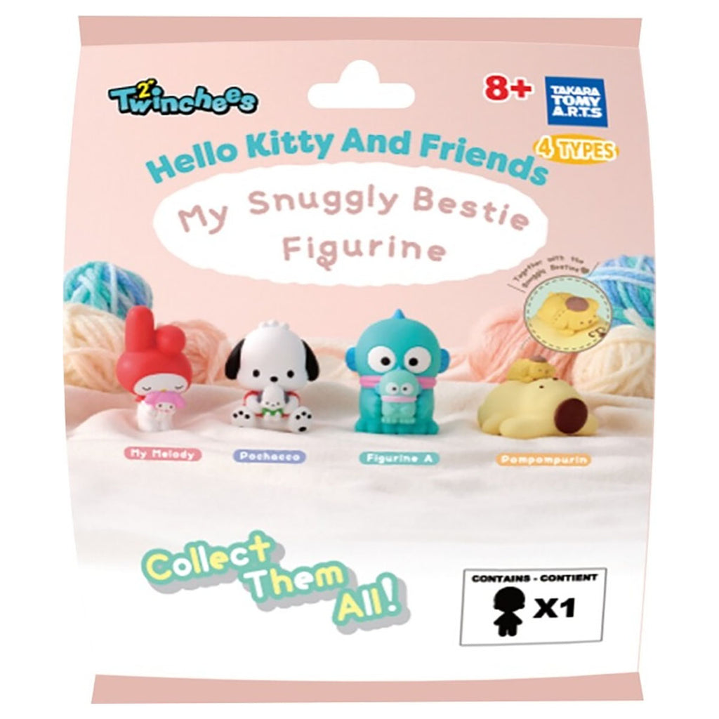 Twinchees Hello Kitty and Friends My Snuggly Bestie Figurine (styles vary)