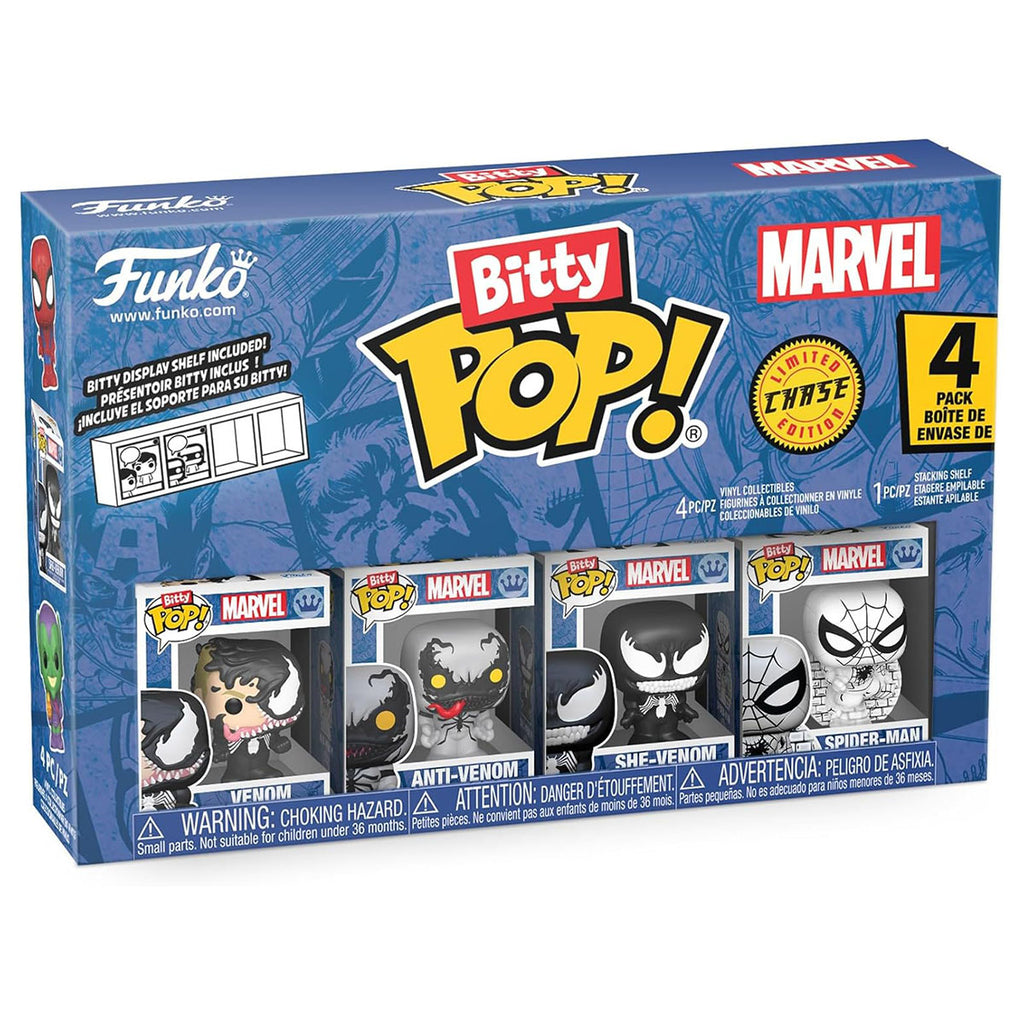 Funko Bitty Pop! Marvel Spider-Man Mini Figures Series 3 (4 Pack)