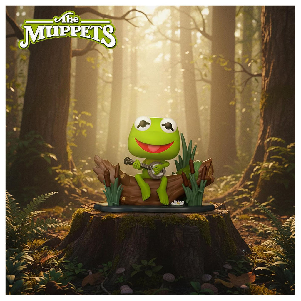 Funko Pop! Deluxe: The Muppets: Kermit with Banjo Vinyl Figure #1673