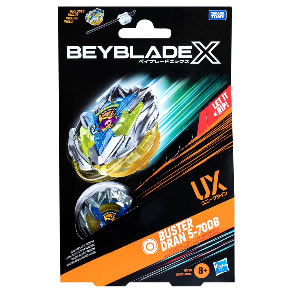 Beyblade X Buster Dran 5-70DB UX Starter Pack with Stamina Type Top