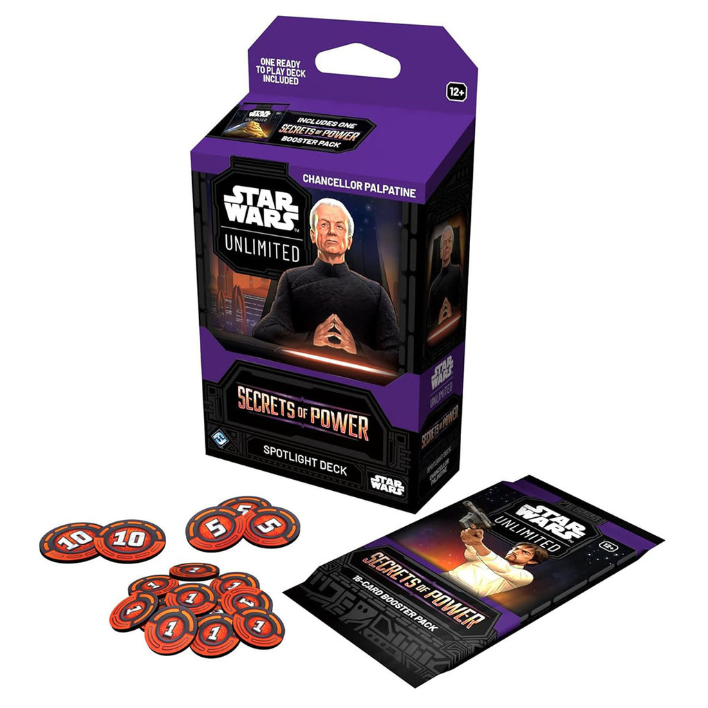 Star Wars: Unlimited: Secrets of Power Spotlight Deck - Chancellor Palpatine