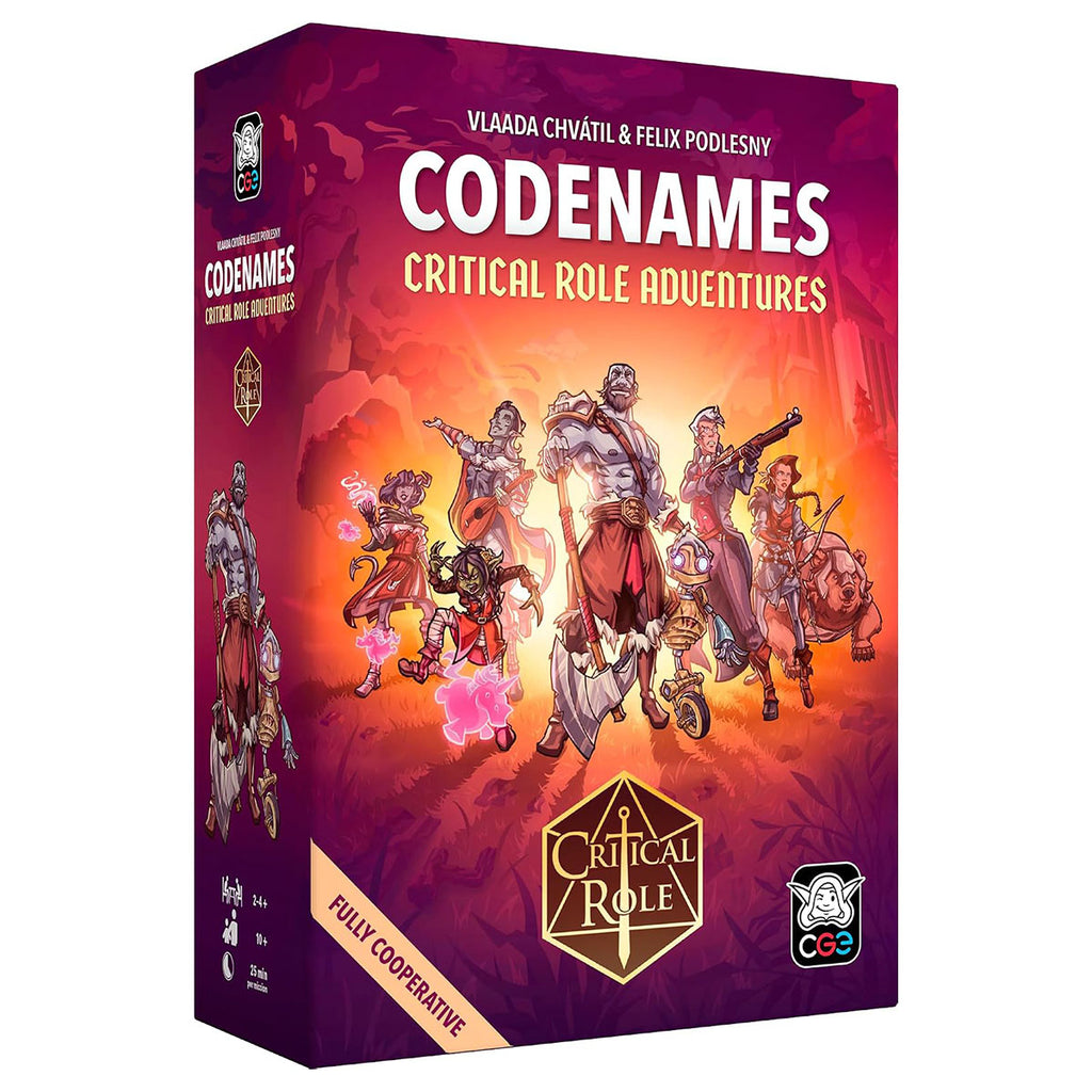 Codenames: Critical Role Adventures Board Game