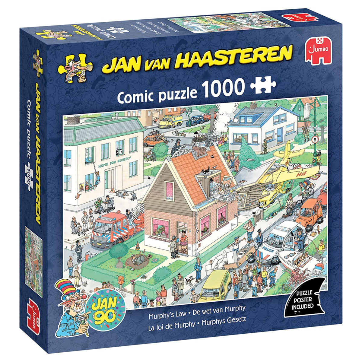 Jan van Haasteren Murphy's Law 1000 Piece Jigsaw Puzzle