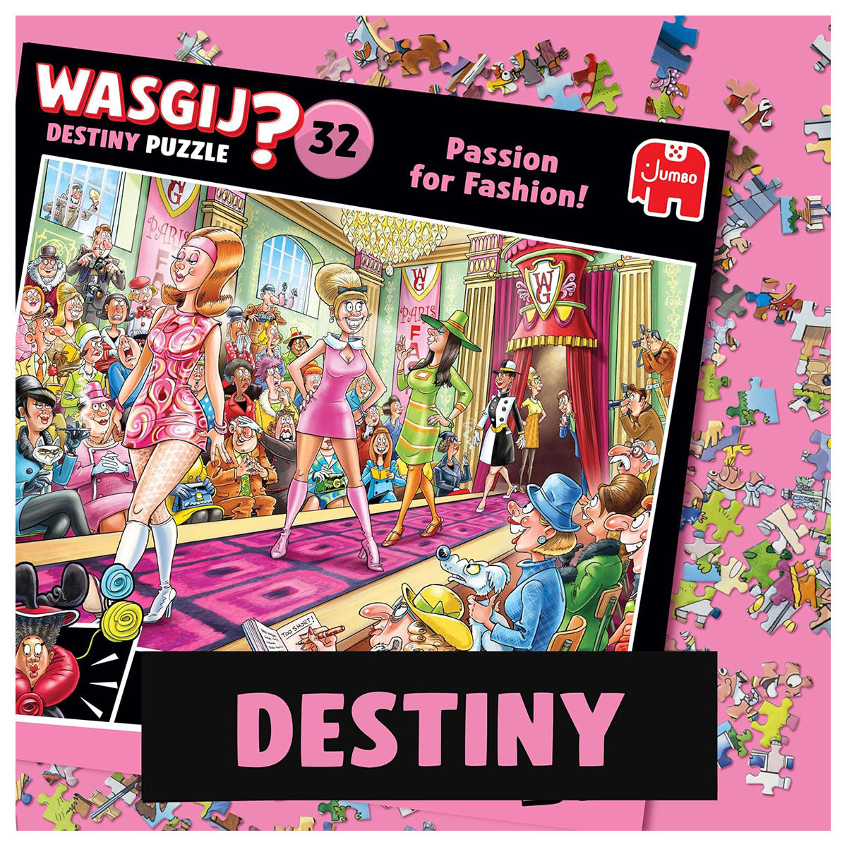 Wasgij Destiny 32 Passion for Fashion! 1000 Piece Jigsaw Puzzle