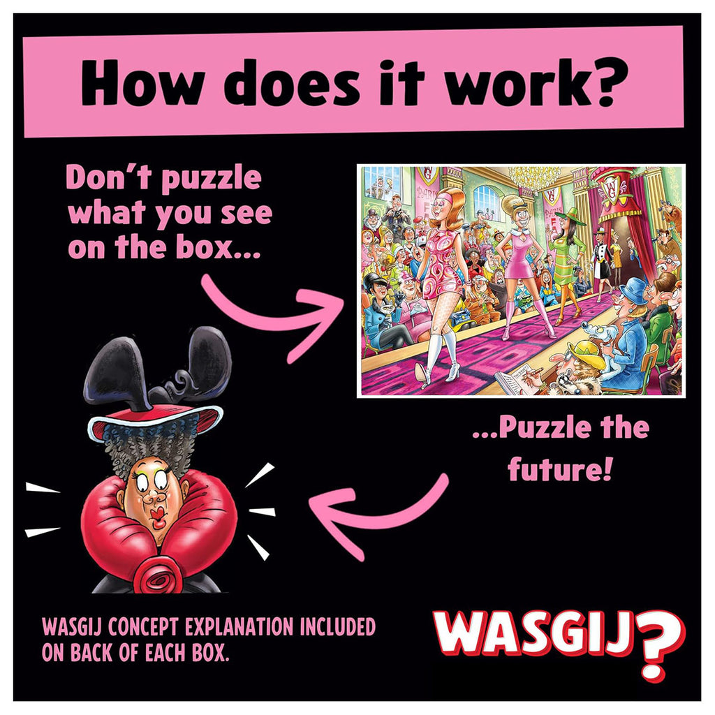 Wasgij Destiny 32 Passion for Fashion! 1000 Piece Jigsaw Puzzle