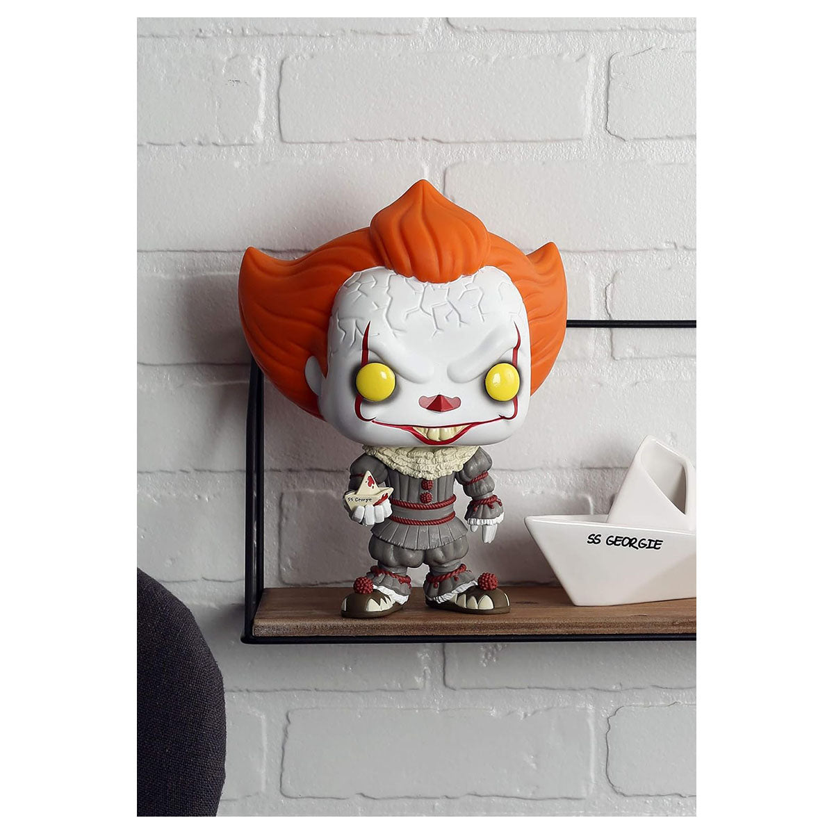 Funko Pop! Movies: IT: Chapter Two: Pennywise (with Boat) Jumbo Vinyl Figure #786