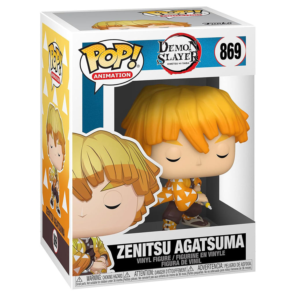 Funko Pop! Animation: Demon Slayer: Zenitsu Agatsuma Vinyl Figure #869