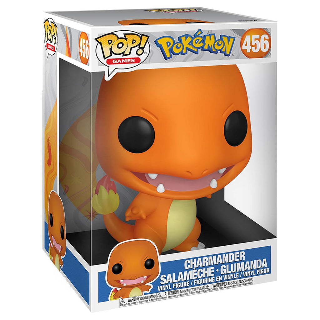 Funko Pop! Games: Pokémon Charmander 10" Vinyl Figure #456