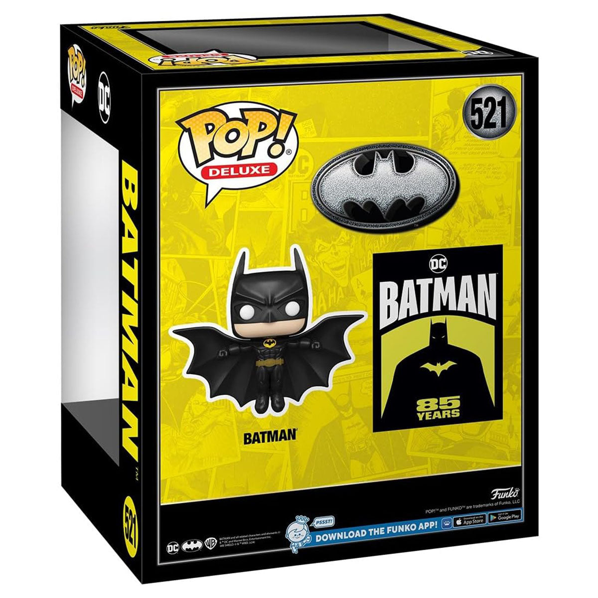 Funko Pop! Deluxe: DC Batman 85 Years: Batman (Soaring) (1989) Vinyl Figure #521