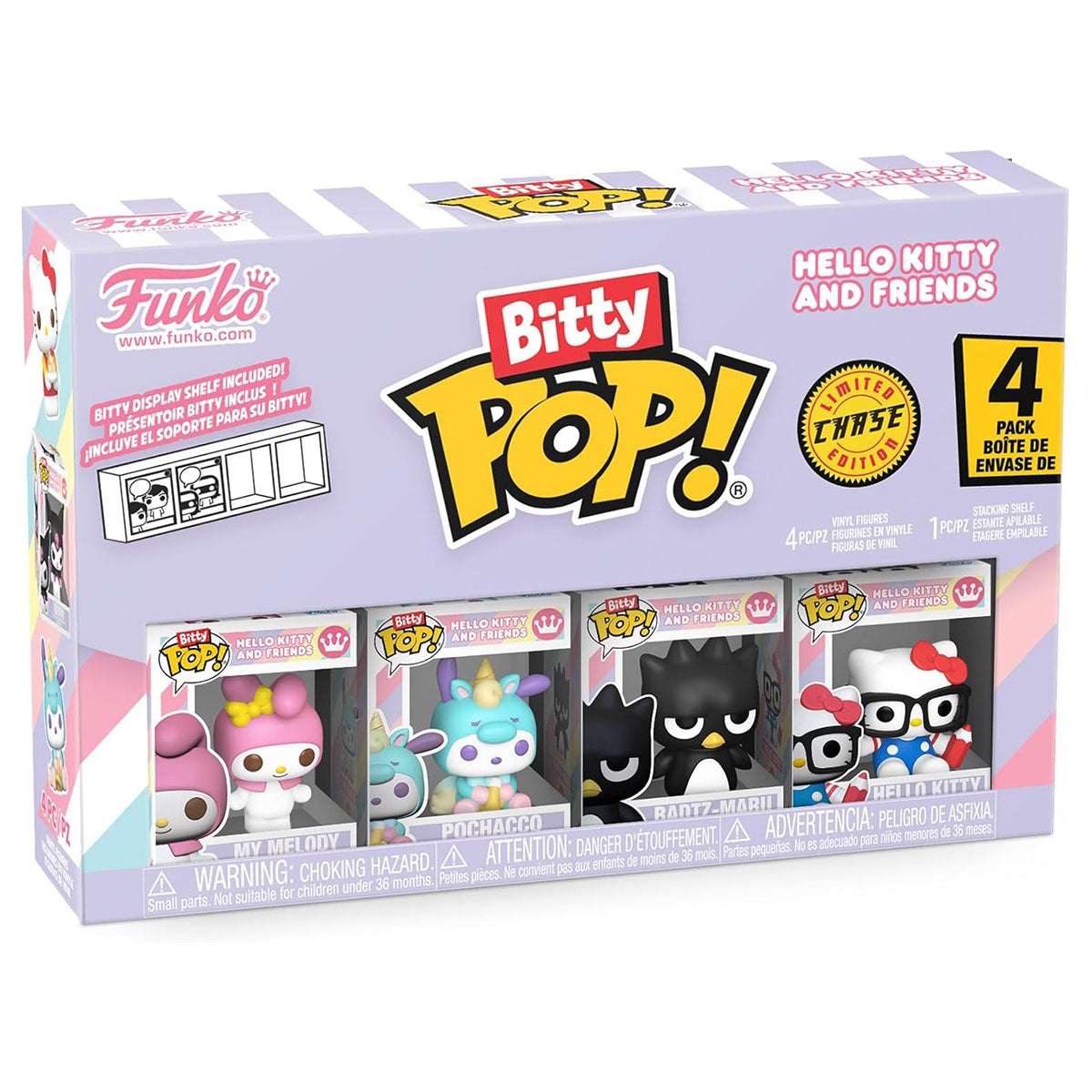 Funko Bitty Pop! Hello Kitty and Friends Mini Figures Series 4 (4 Pack)