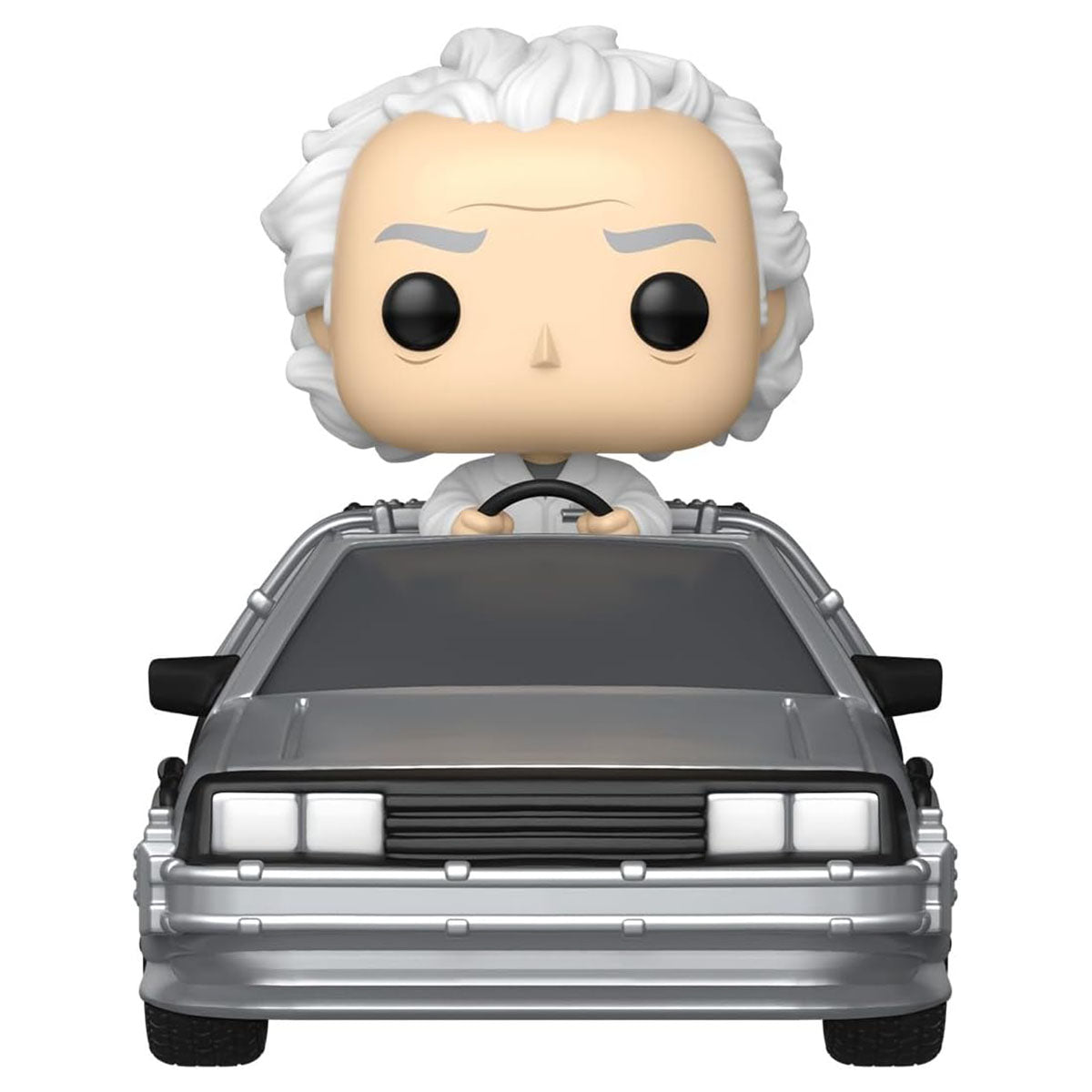 Funko Pop! Rides: Back to the Future: Doc with Time Machine Deluxe Vinyl Figure #133