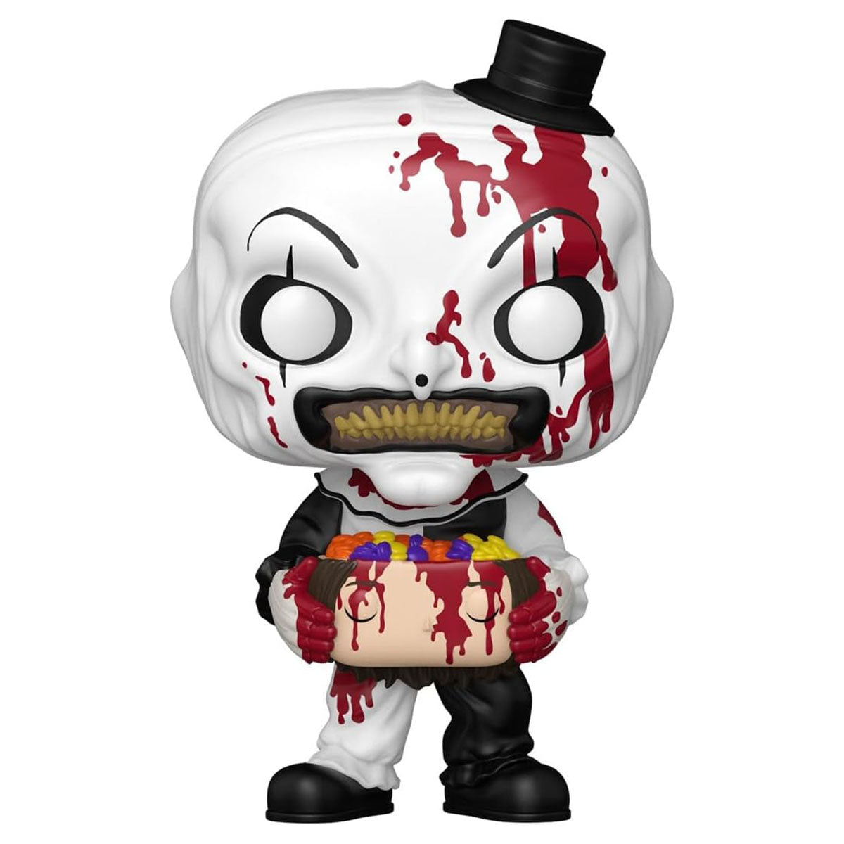 Funko POP! Movies 1796: Terrifier 2 Art The Clown with Candy Filled Head